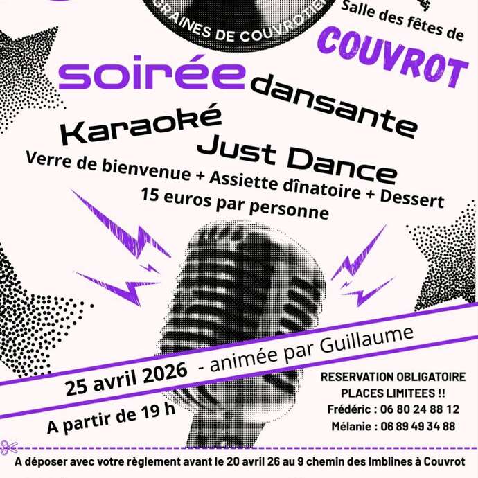 Soirée Dansante, Karaoké, Just Dance