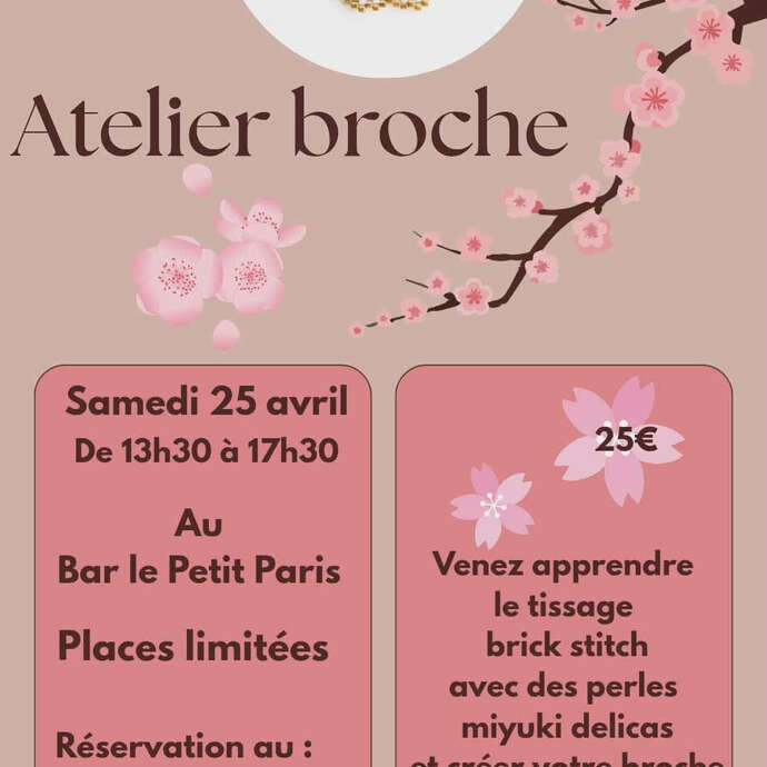 Atelier broche