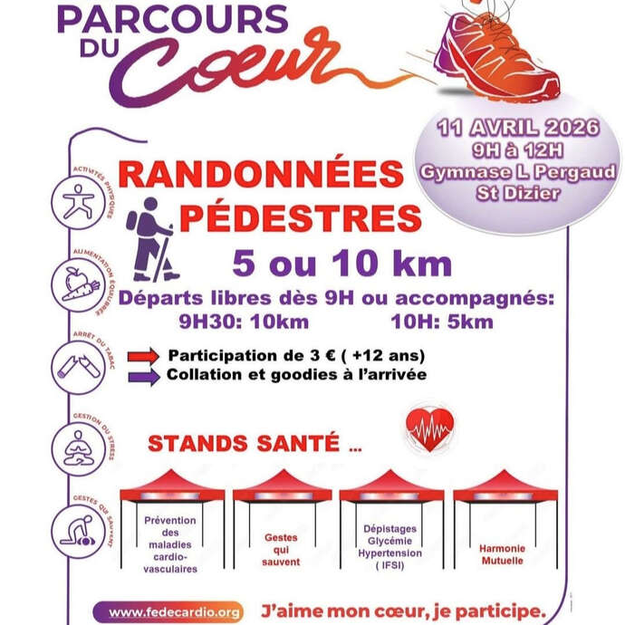 Randonnées pédestres : les parcours du coeur
