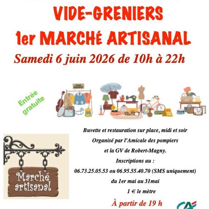 Vide-Greniers et 1er marché artisanal