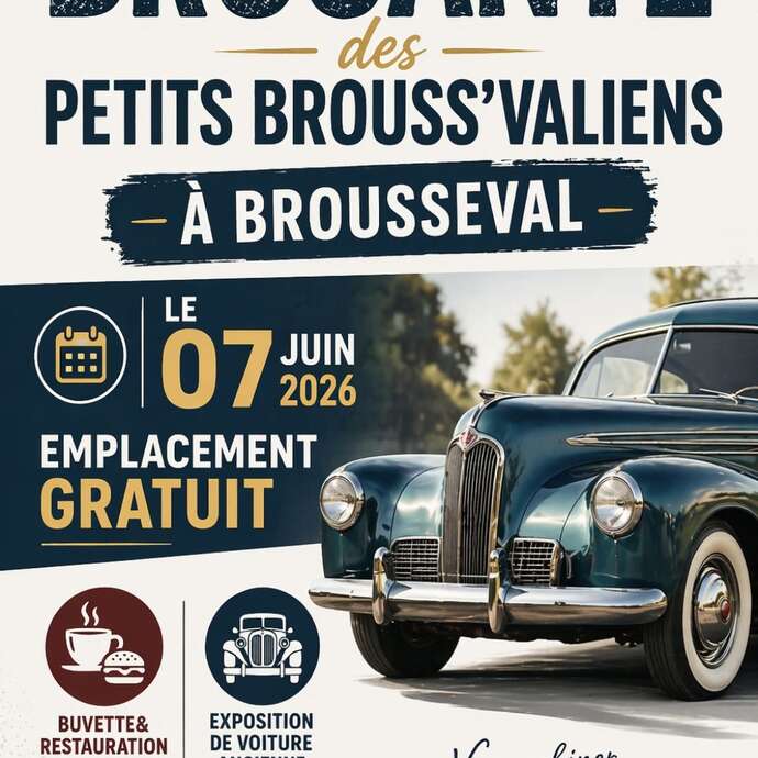 Brocante des petits Brouss'valiens