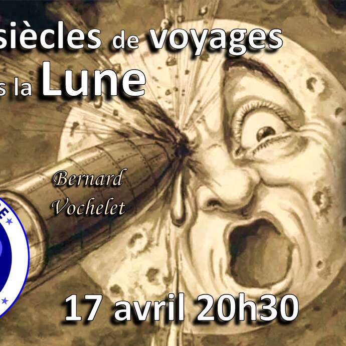 Conférence de l'observatoire :  Vingt siècles de voyages dans la lune