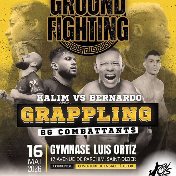 Sport : Ground Fighting – Soirée Grappling à Saint-Dizier