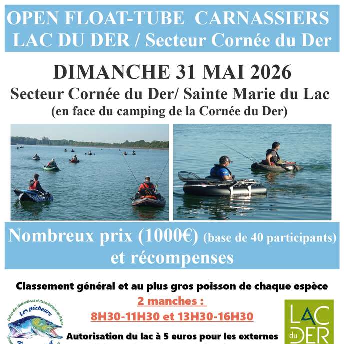 Open Float-Tube carnassiers