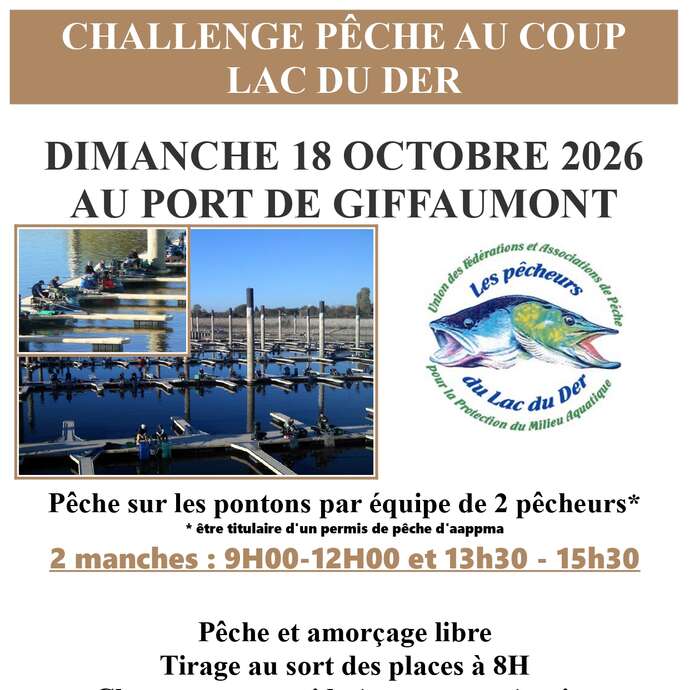 Challenge de pêche au coup