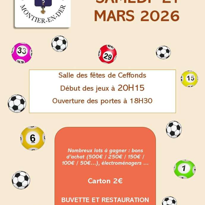 Super Loto de l'U.S Montier-en-Der