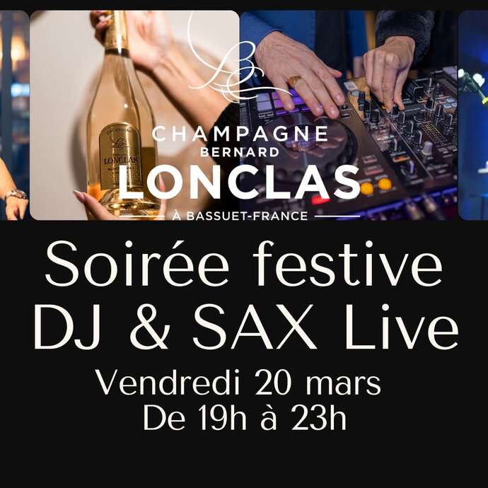 Soirée festive DJ & SAX Live