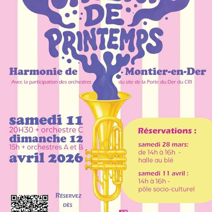Concert de printemps de l'Harmonie de Montier