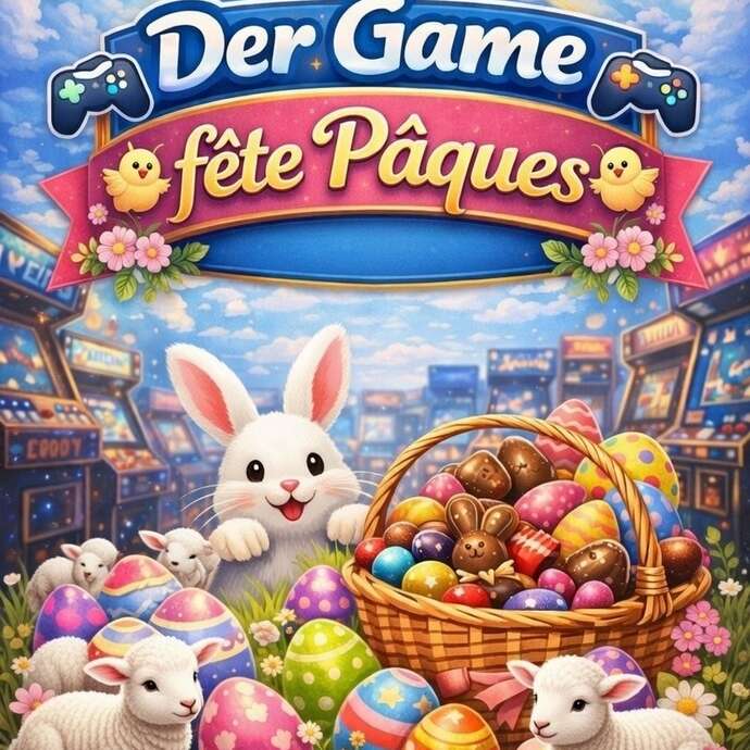 Chasse aux oeufs de Pâques à Der Game