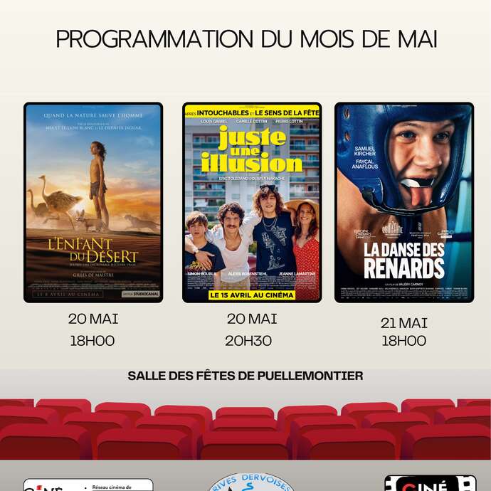 Cinéma itinérant : à l'affiche "L'enfant du désert" & "Juste une illusion"