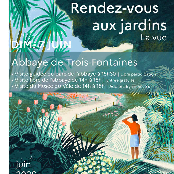 Rendez-vous aux Jardins à l'Abbaye de Trois-Fontaines