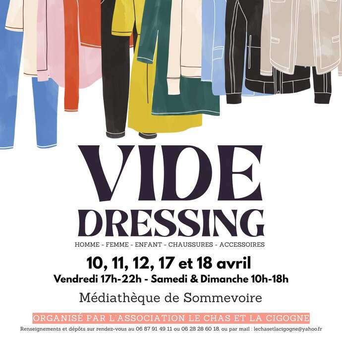 Vide-Dressing en dépôt-vente
