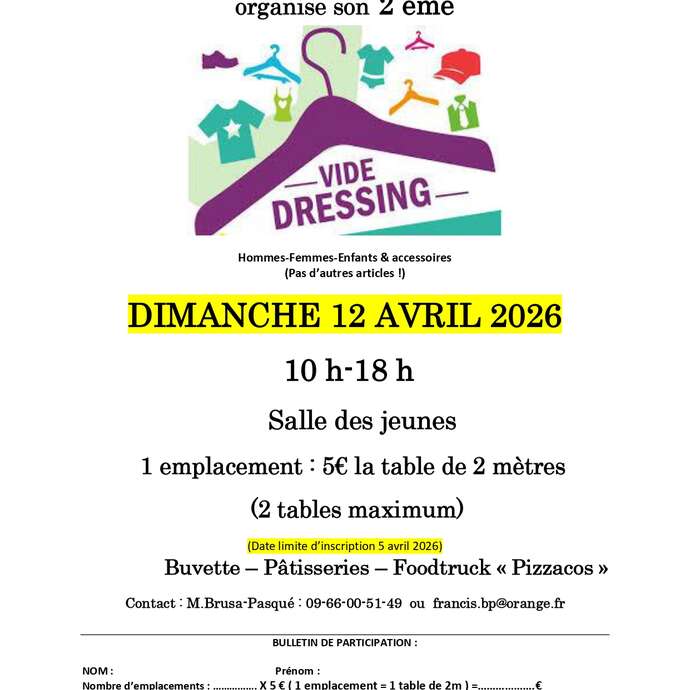 Vide dressing