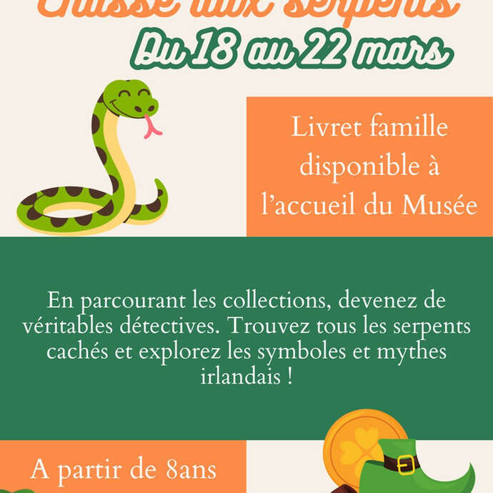 Chasse aux serpents au Musée