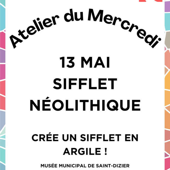 Atelier du Mercredi : sifflet néolithique