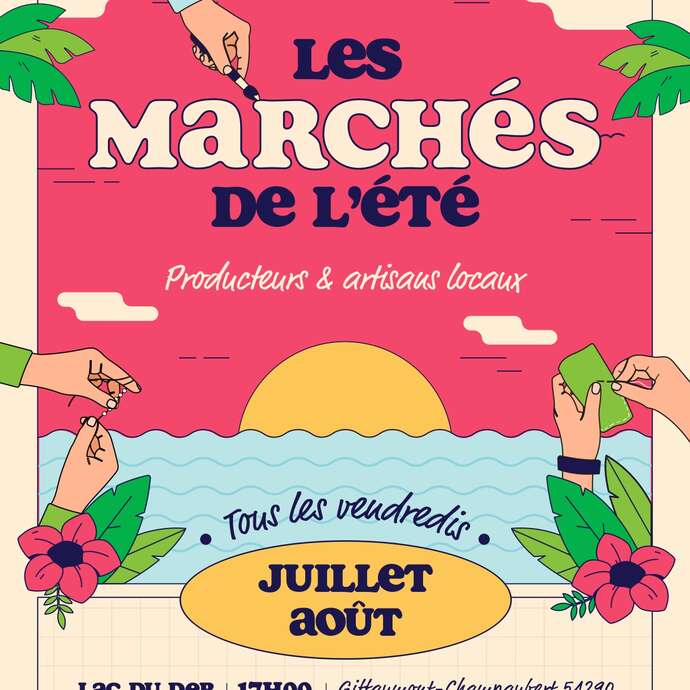 LES MARCHÉS D'ÉTÉ AU LAC DU DER