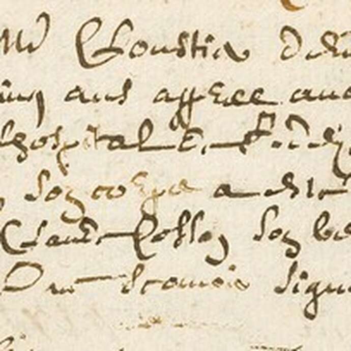 Atelier paléographie