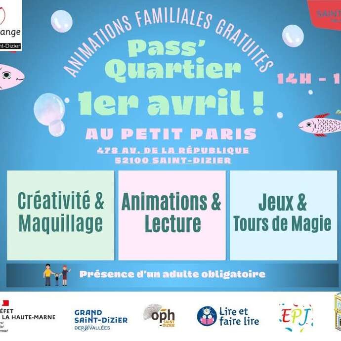 Pass'Quartier : 1er avril au Petit Paris