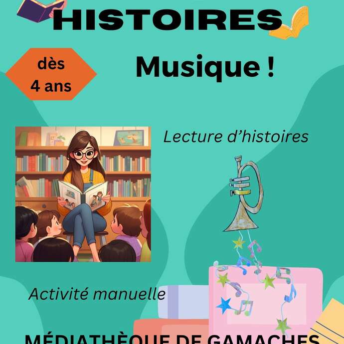 Heure des histoires : la musique