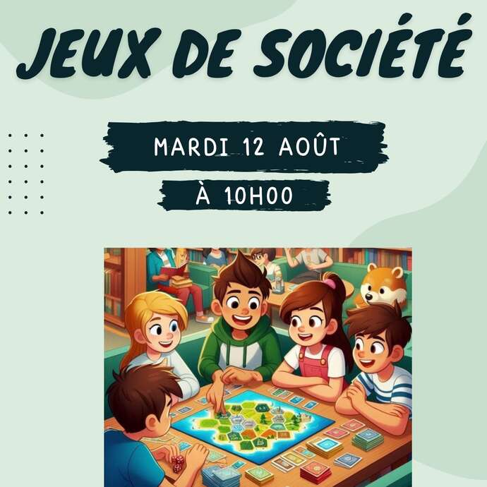 Animation jeux de société Animation jeux de société