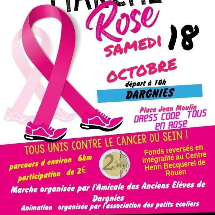 Octobre rose : Marche Rose