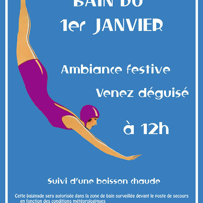 1er bain de mer de l'année