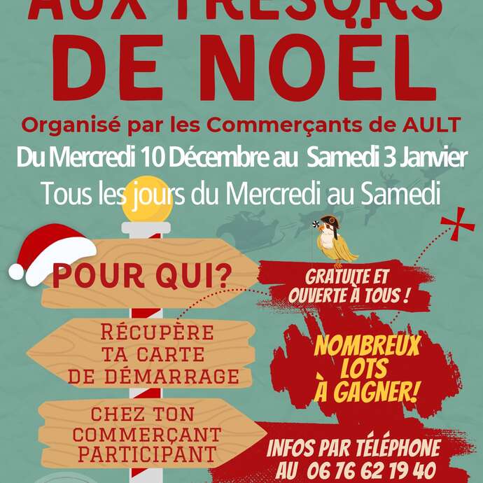 Chasse aux trésors de Noël