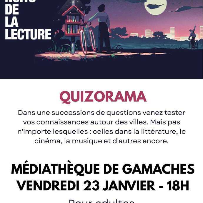 Nuits de la lecture : Quizorama