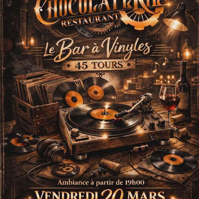 Soirée Oldschool : Le Bar à Vinyles 45 tous