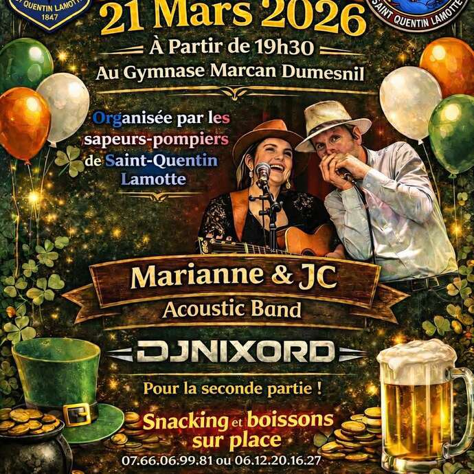 Grande soirée Saint-Patrick