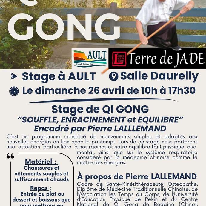 Stage Qi Gong : Souffle, enracinement et équilibre