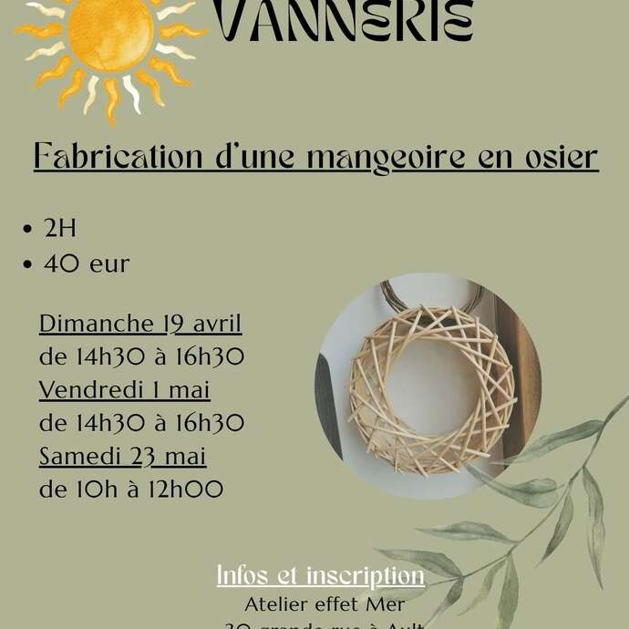 Initiation à la vannerie