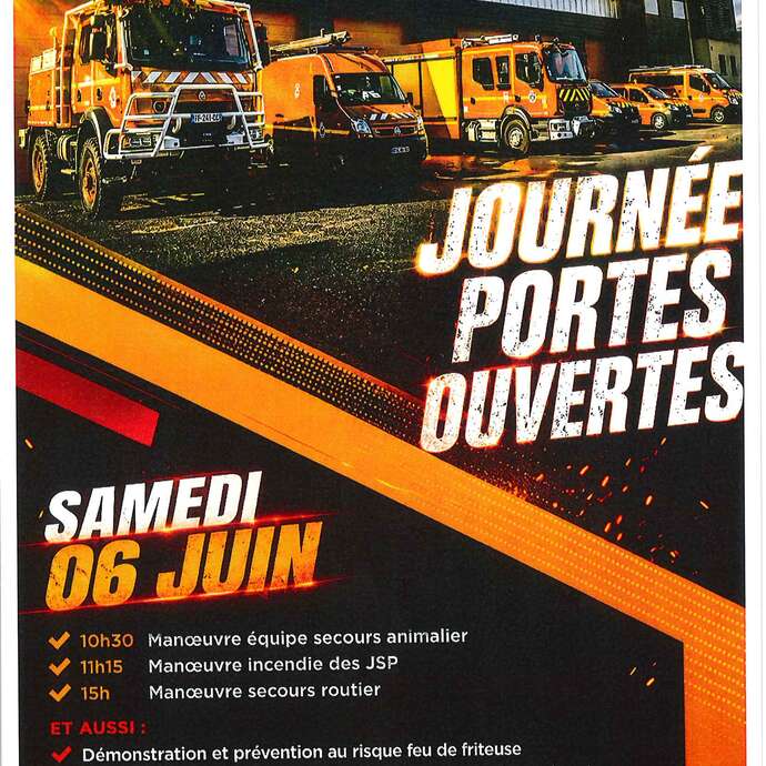 Journées Portes ouvertes Caserne de pompiers