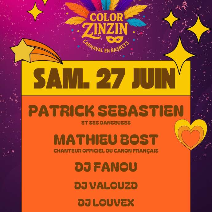 Color Zinzin - Carnaval en baskets