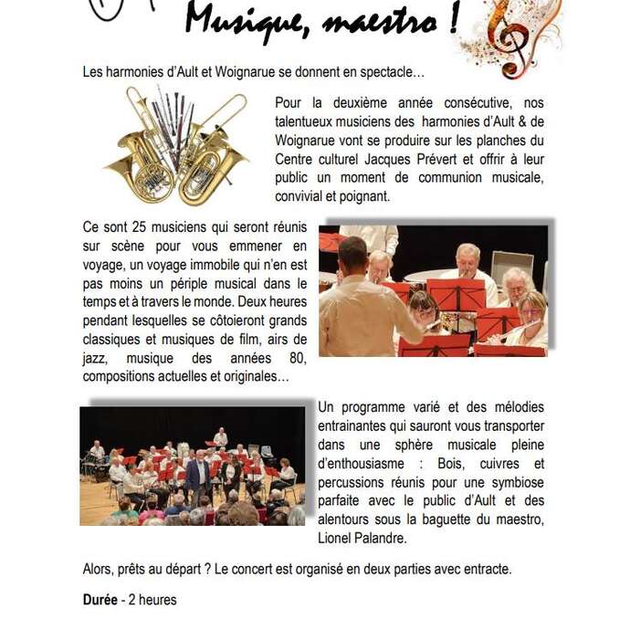 Spectacle Concert Harmonies