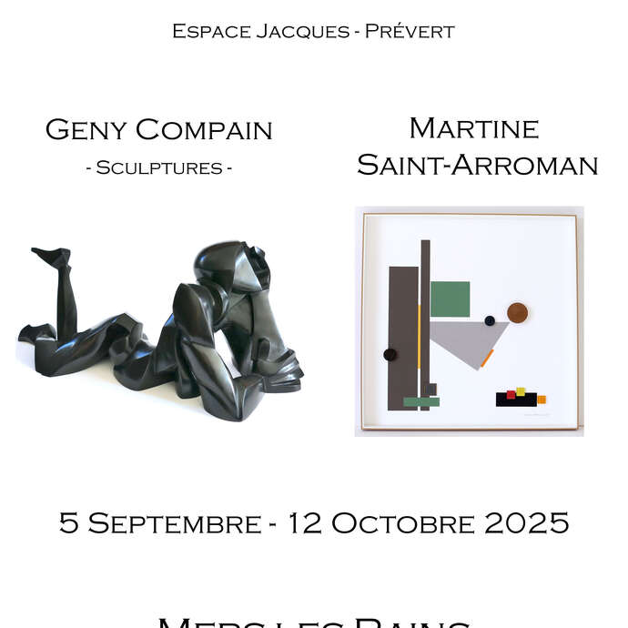 Exposition : Geny COMPAIN et Martine SAINT-ARROMAN