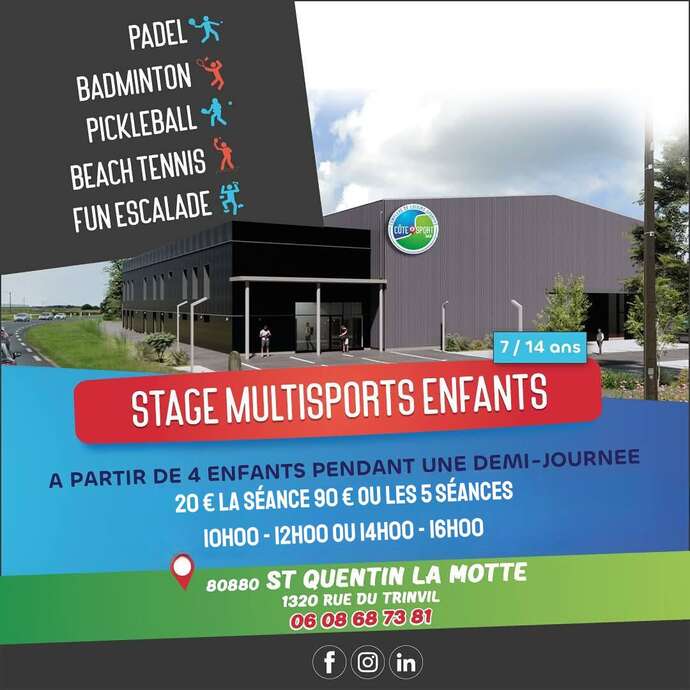 Stage multisports enfants