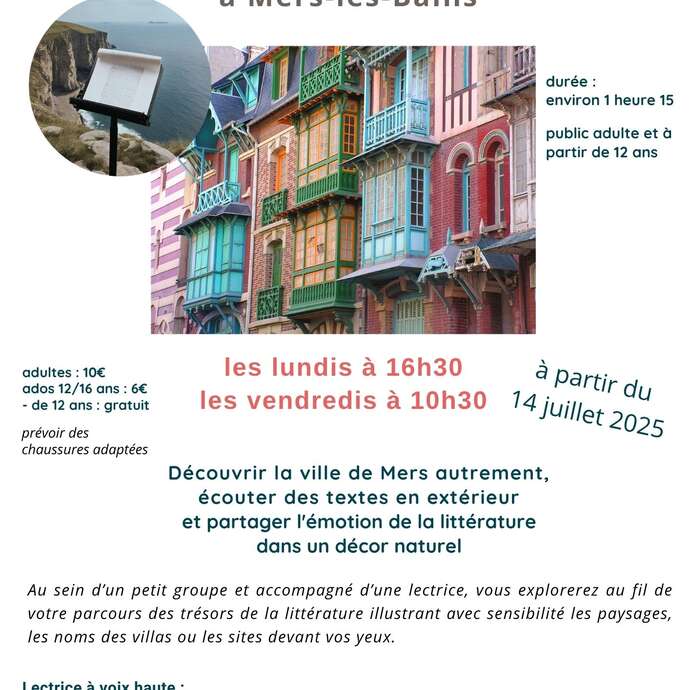 Promenade littéraire à Mers-les-Bains