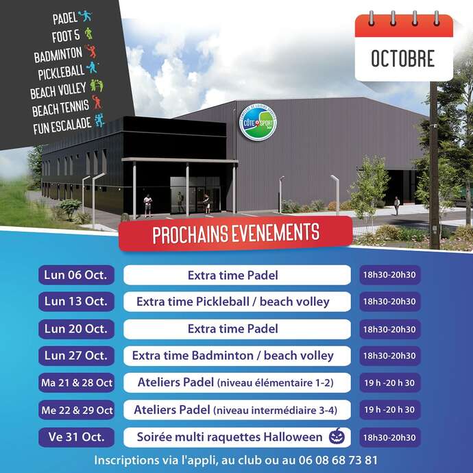 Ateliers Padel niveau intermédiaire