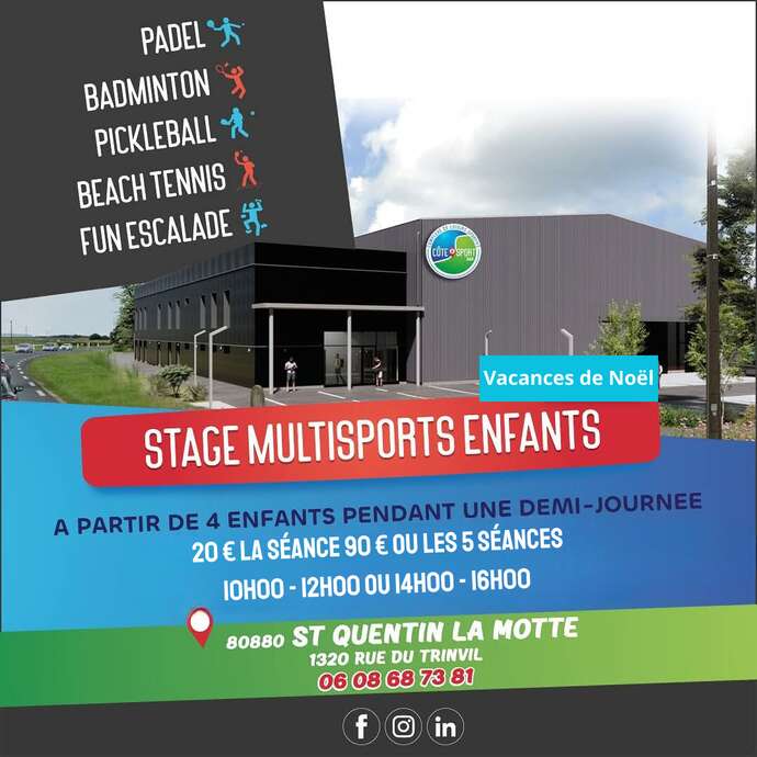 Stages Multisports - Vacances de Noël