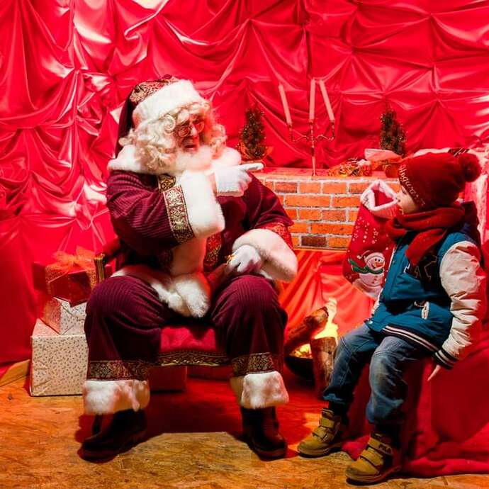 Die Welt des Weihnachtsmannes