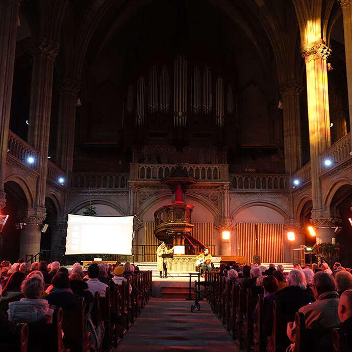 Christmas sing-along