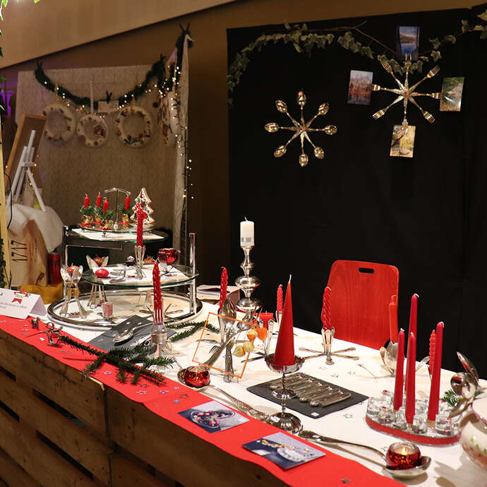 Kingersheim Christmas market: the market gets recycled!