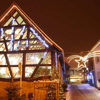Markt des Sankt Nikolaus in Riedisheim