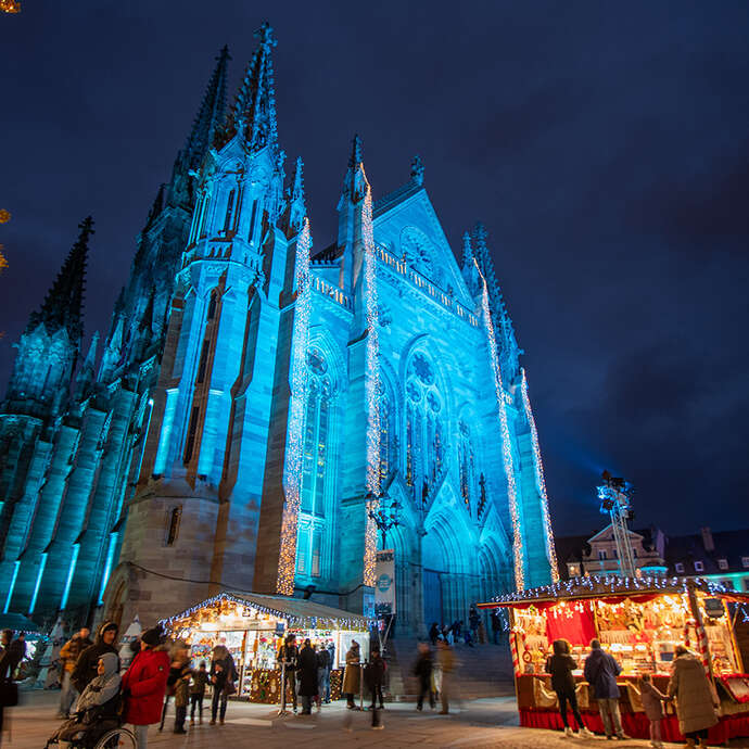 Weihnachtsschnitzeljagd in Mulhouse