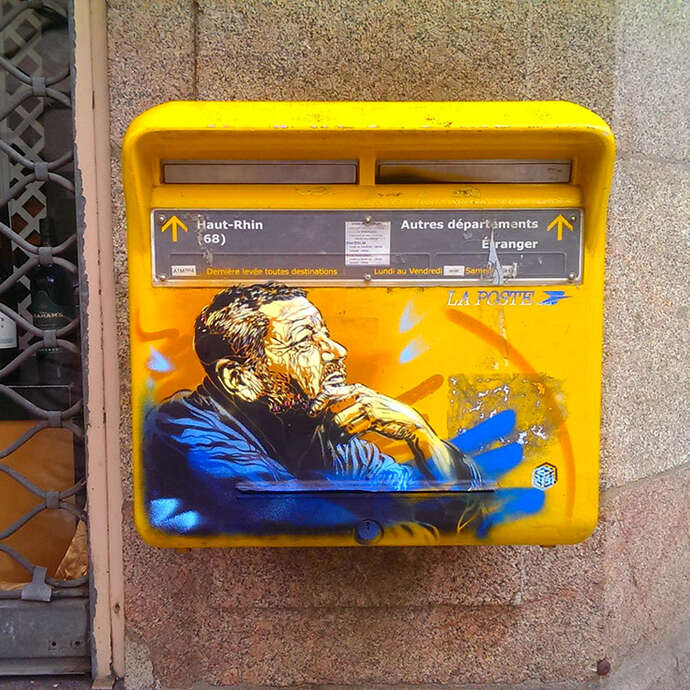 Visite guidée : Poésie urbaine, street art à Mulhouse