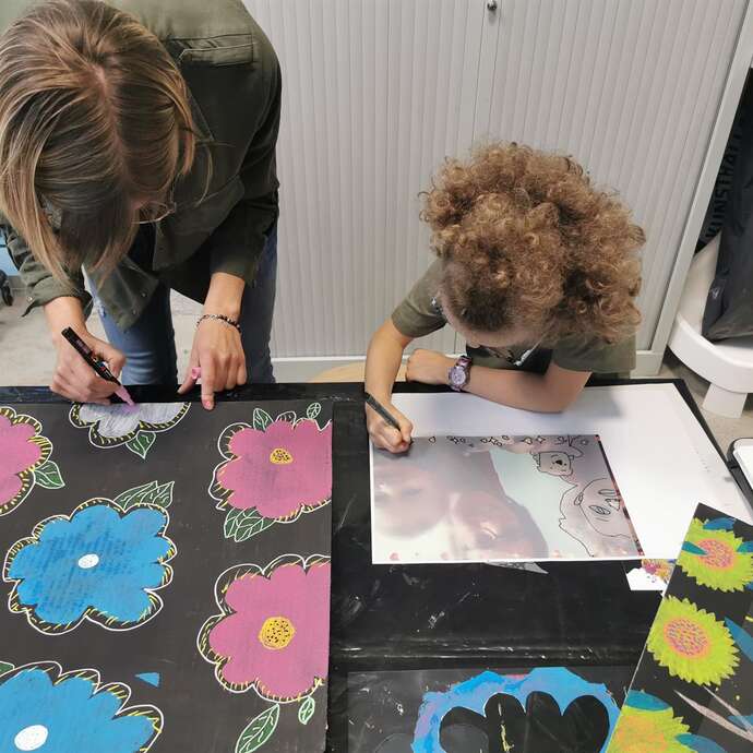 Family event at the Kunsthalle