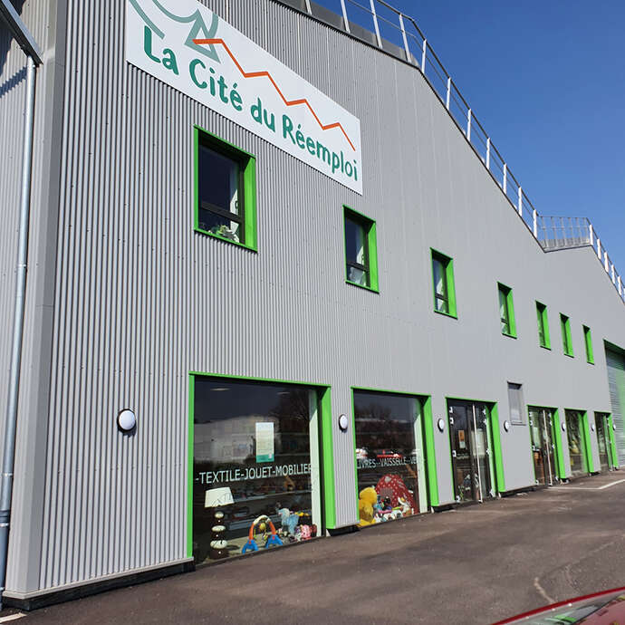 Visite guidée de la cité du réemploi