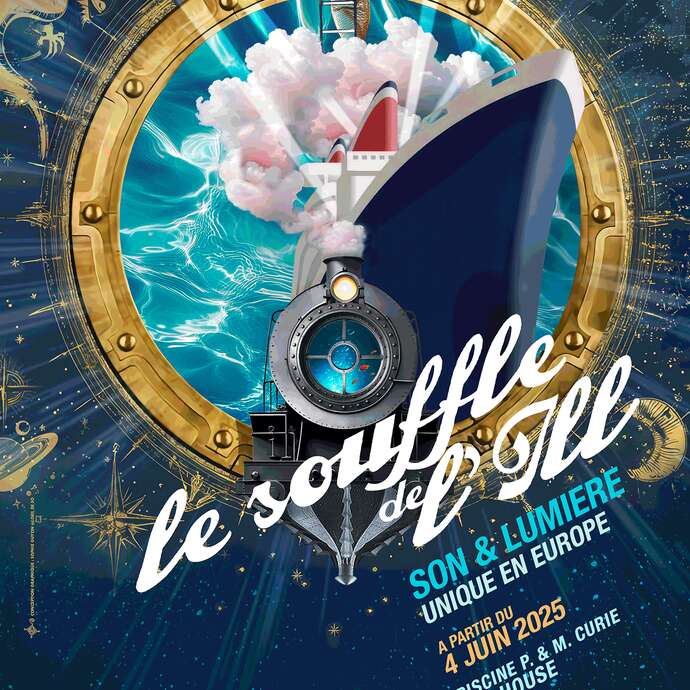 Immersive Ton- und Lichtshow: Le Souffle de l'Ill