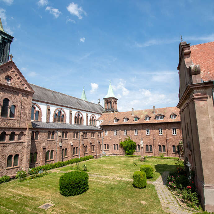 Visite guidée de l'Abbaye d'Oelenberg